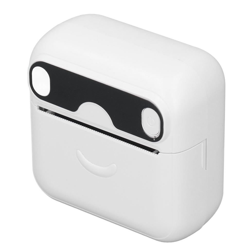 Mini Drukarka Połączenie Bluetooth Maszyna do Druku Bez Atramentu z Papierem na Błędne Pytania Notatki