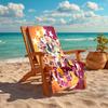 1 pièce Équipe de Football (2) Serviette de plage, Confortable et épaisse, et Serviette de natation/bain/pique-nique/camping, Convient aux plages en bord de mer