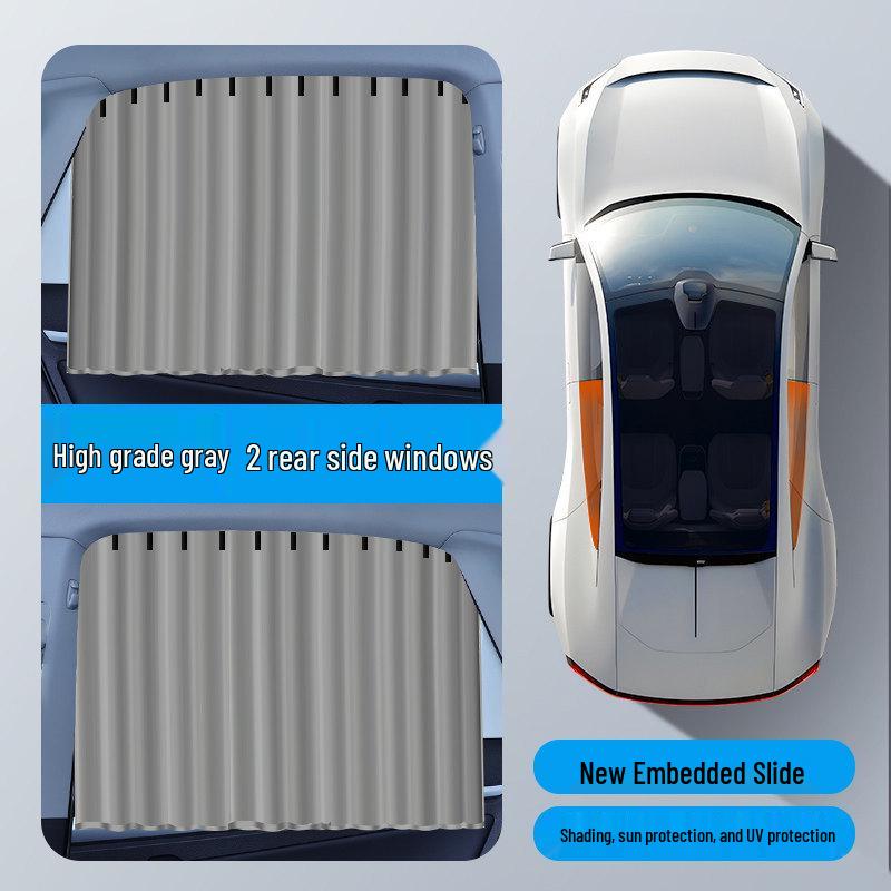 Car Window Sunshade Curtains: Sun Protection & Privacy for Babies and Children