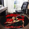 1pcFriday the 13th Office Round Area Rug, Indoor Mat Suitable For Office, Bedroom Living Room Home Decor, Room Deco,  Offic a0928142