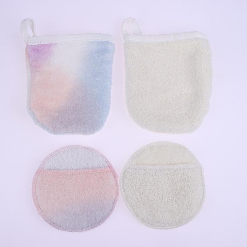 Makeup Remover Cleansing Gloves Reusable Soft Microfiber Face Care Towel Beauty Facial Cleansing Cloth Skin Care