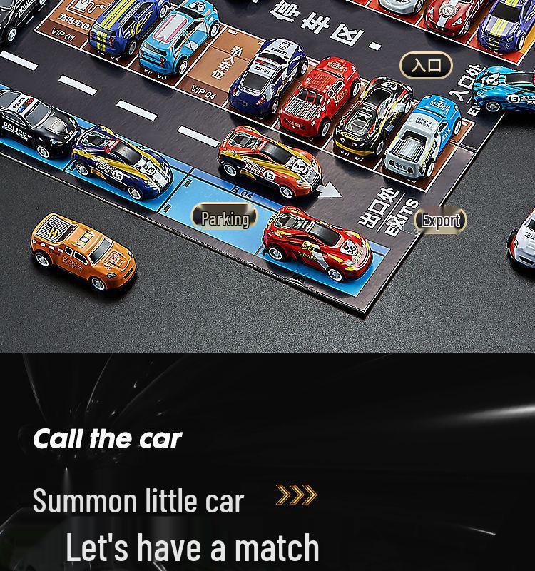 48-Piece Alloy Racing Toy Car Set with Storage Box - Perfect for Boys' Birthdays