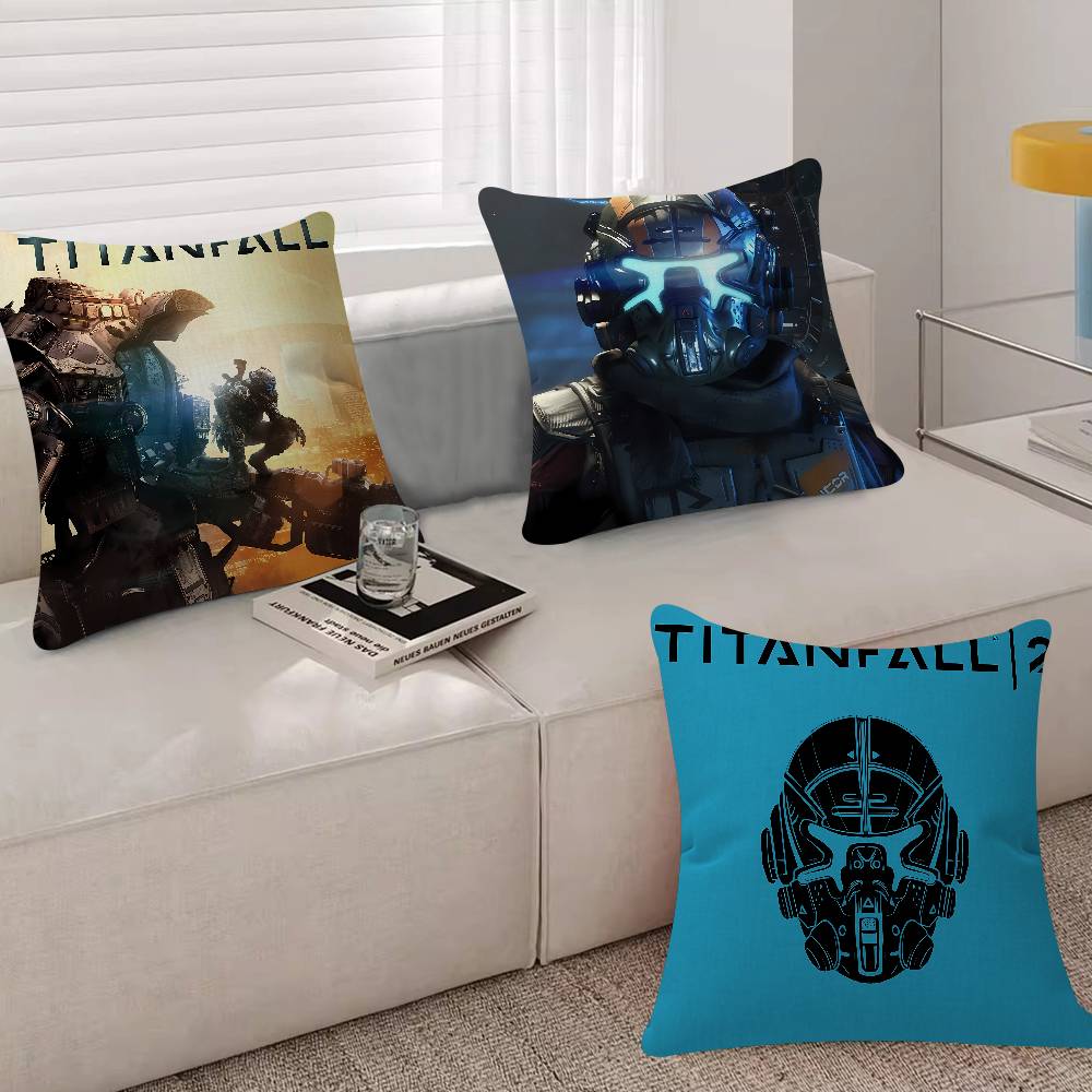 Games Cool Ttitanfall Pillow Dust Cover Bedroom Kids Party Decoration Pillowcase Birthday Children Gift