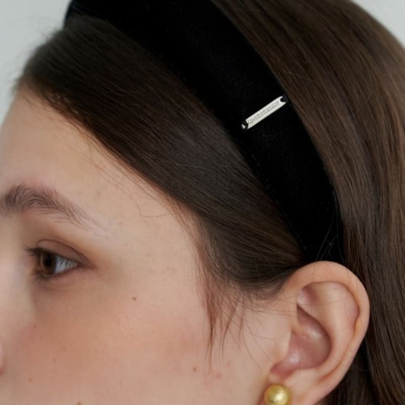 LOVE ME MONSTER Essential Velvet Padding Headband M (L233MHA030)