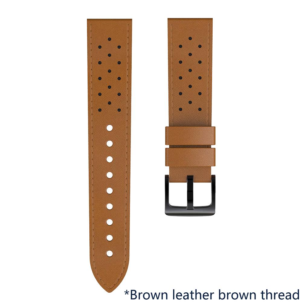 Replacement Leather Wristband For Samsung Galaxy Watch 3 45mm 46mm/Gear S3 Strap 22mm Bracelet Sport Watchbands Accessories