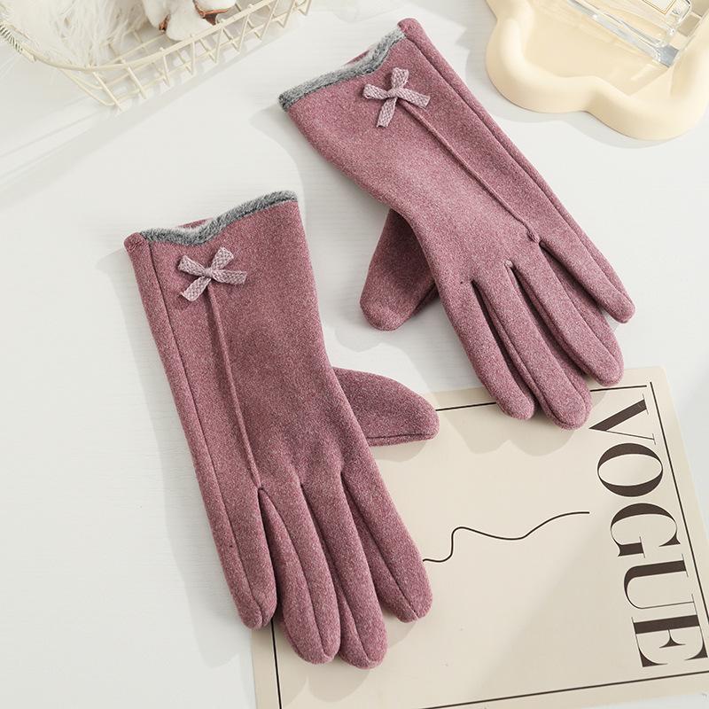 

Теплые перчатки Мужские и женские зимние кроличий бархат на подкладке утолщенные уличные для верховой езды ветрозащитные и холодостойкие трехпалые сенсорные перчатки One Size