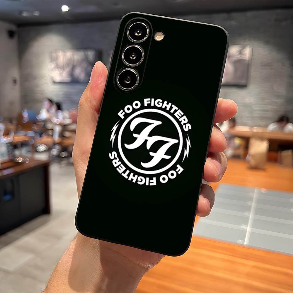 

Band F-Foo Fighters Phone Case For Samsung S26 S24 Ultra S22 S23 S25 S20 Fe S21 Plus A54 A34 A53 A16 Back Cover Samsung a16