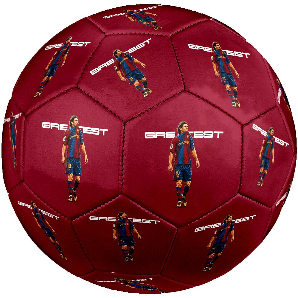 Pallone da Calcio Messi Taglia 5 Calcio Cucito a Macchina Indoor/Outdoor Universale Regali per Appassionati di Calcio