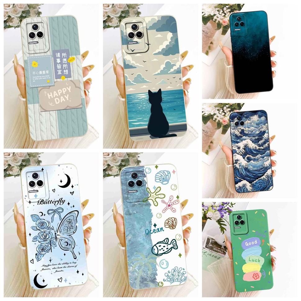 For Redmi K40S Case Cute Cartoon Popular Pattern Silicone Back Cover For Redmi K 40S k40s Phone Protection Cases Fundas