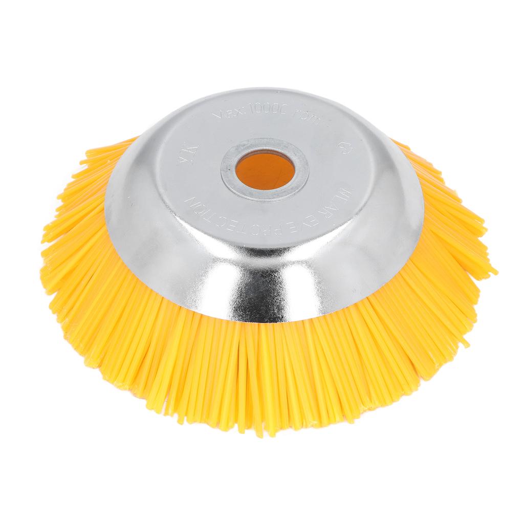25mm Nylon Wheel Brush Trimmer High Hardness Nylon Manganese Steel Wire Trimmer Head for Courtyard