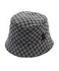 Yunibeosyeolkemiseuteuli Bordure Tonnerre Côté Poste-frontière Chapeau Seau à Carreaux Chapeau Seau à Carreaux