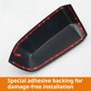 For Ford Ranger 2023-2026 Car Rearview Mirror Cover Carbon Fiber Anti Scratch Side Mirror Shell Exterior Car Accessories