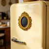 Yousheng Vintage Photo Frame Refrigerator Magnet DIY Oval Picture Holder Decorative Fridge Magnet Home Kitchen Office Whiteboard