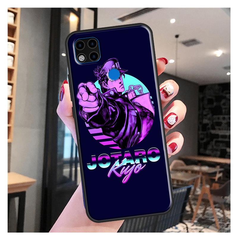 

Джотаро Куджо и Дио Джоджо аниме для Xiaomi Redmi Note 11 Pro чехол для телефона Redmi 9T 9A 9C 9S 10S Note 9 10 Pro задняя крышка Redmi Note11Pro Plus