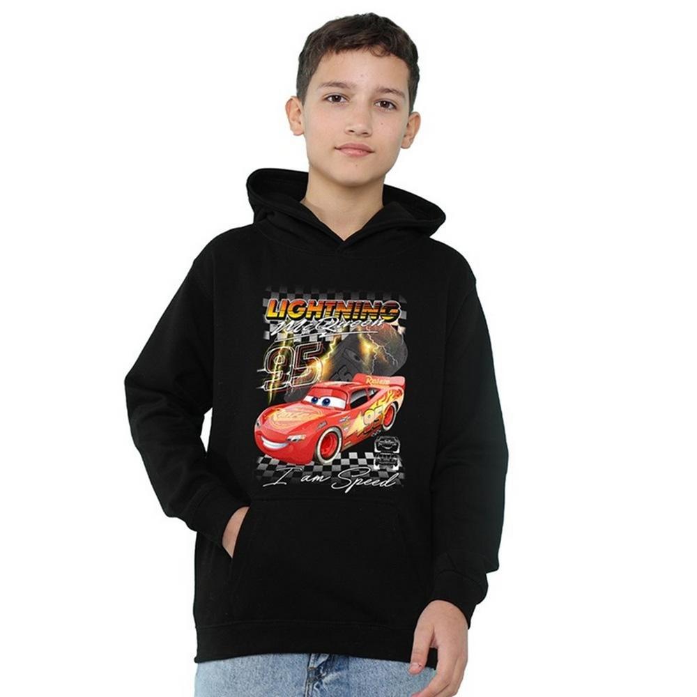 Cars Childrens/Kids I Am Speed Lightning McQueen Hoodie