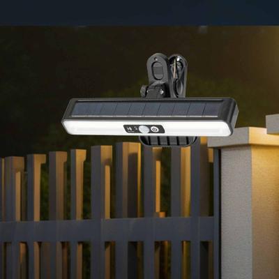 Solar Clip Lamp  , Integrated & Split -Mode Outdoor Garden Light , All-Weather Solar Powered Lamp for Household Garage Yard Patio Lighting