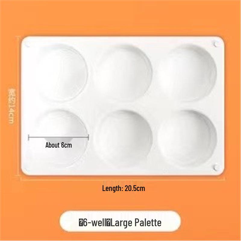 Children's Gouache Watercolor Finger Paint Tray Set