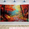 2D Plane 1 Item of Autumn Forest Party Supplies Photo Booth Poster Birthday and Anniversary Party
