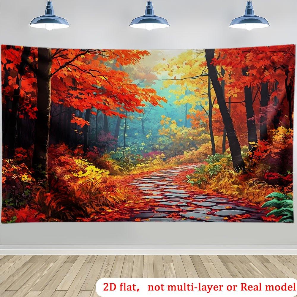 2D Plane 1 Item of Autumn Forest Party Supplies Photo Booth Poster Birthday and Anniversary Party