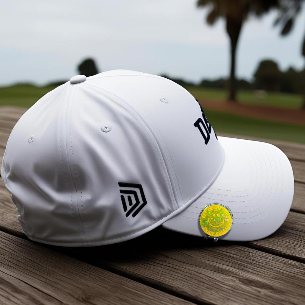 MARUA Golf Marker Fluorescent Marker with Hat Brightly illuminates even on cloudy or rainy days for excellent Available in 8 Perfect as a gift for