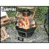 Captain Stag Captain Stag Ug 0050 [cs Black Label Hexa Stainless Fire Grill]