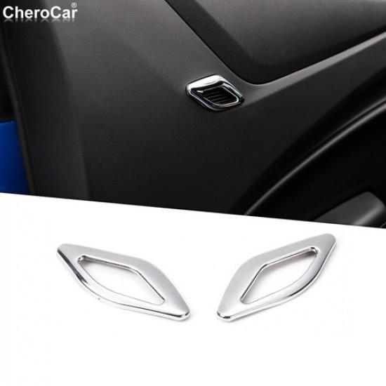 Декоративное кольцо-облицовка динамика внутренней двери для Chevrolet Camaro 2017- Хром