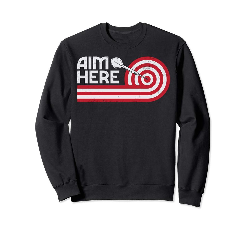 Aim Here Darts Players Bullseye Target Shooting Dartboard Trainer
