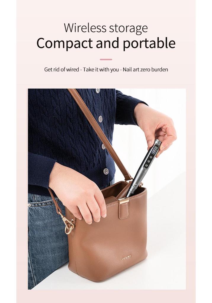 Professional Electric Nail File and Buffer Tool for Manicure and Nail Care