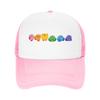 Adult Kirbys Rainbow Trucker Caps Vintage Mesh Baseball Caps Snapback Caps Dad Hat Sun Hat Breathable Sports Cap Wholesale New
