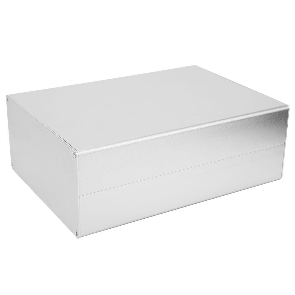 Aluminum Project Box Matte Silver Enclosure Case DIY GPRS Circuit Board Shell 80x160x220mm