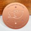 2pcs Copper Bird Bath Cleaning Disk, 0.6mm Pure Copper with Triple-Point Support, Universal Fit for Outdoor Birdbaths