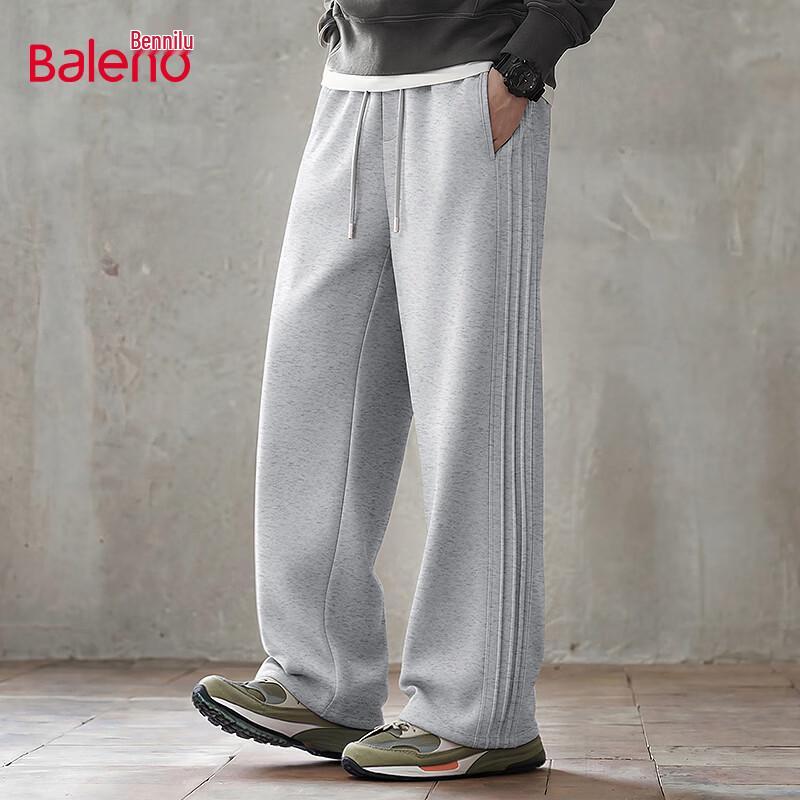 Baleno Men s Pleated Wide-Leg Casual Pants XL