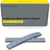 - 0.5oz 1/2oz - Gray Adhesive Stick On Wheel Weights-Gray-4 Lbs (64oz)