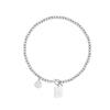 Retro Tag Personality Hip Hop Jumping Titanium Steel Necklace Female Cold Wind Niche Design Sense Collarbone Chain