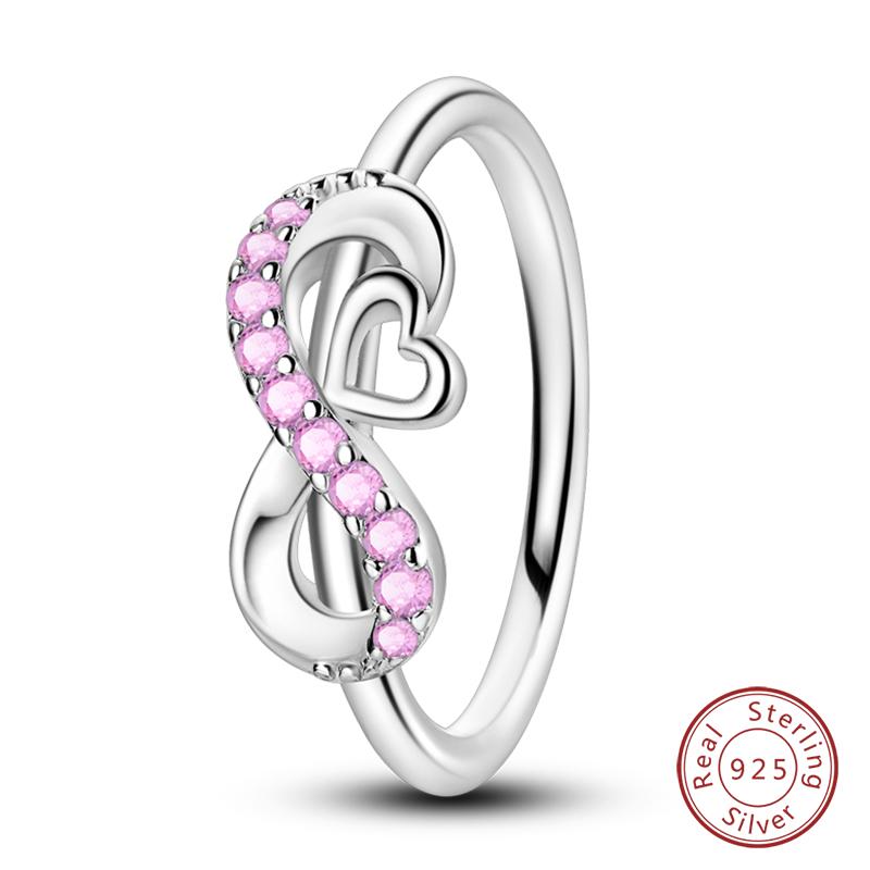 Popular Glow In The Dark Rings For Women 925 Silver Star Moon Sun Rings Sparkling Cubic Zircon Exquisite Jewelry Gifts