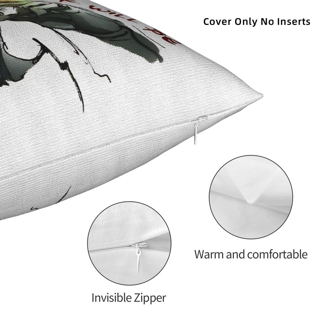 Metal Gear Solid 4 Old Snake Pillow Case Graphic Pillow Cover For Living Room Chair Kawaii Pillowcases