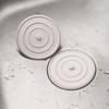 Large Silicone Bathtub Stopper Leakage-Proof Drain Cover Sink Hair Stopper Tub Flat Plug Stopper Bathroom Accessories 11Cm 4.3"