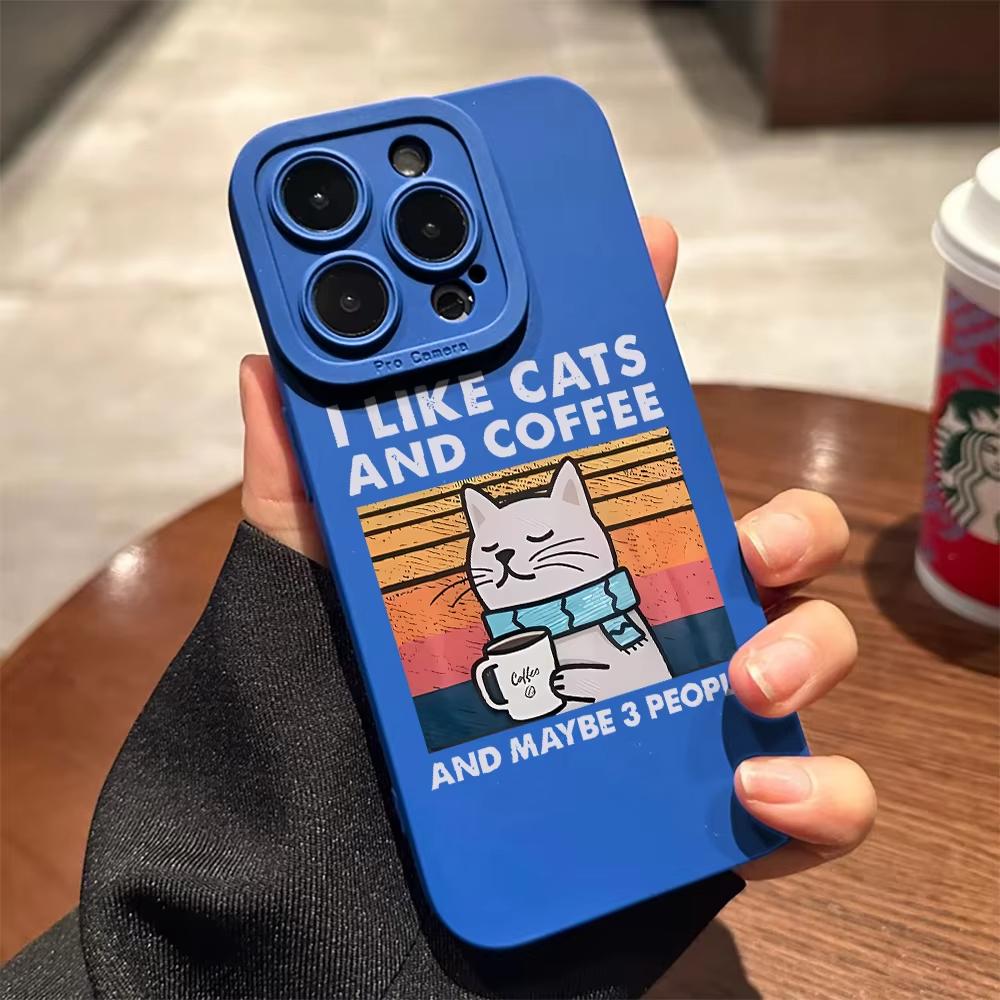 

Cute Cat Puppy Silicone Phone Case For Samsung Galaxy S25 Ultra S26 S24 S23 FE S22 Plus S21 S20 A54 A55 A35 A15 Soft Cover Galaxy S20 Ultra синий