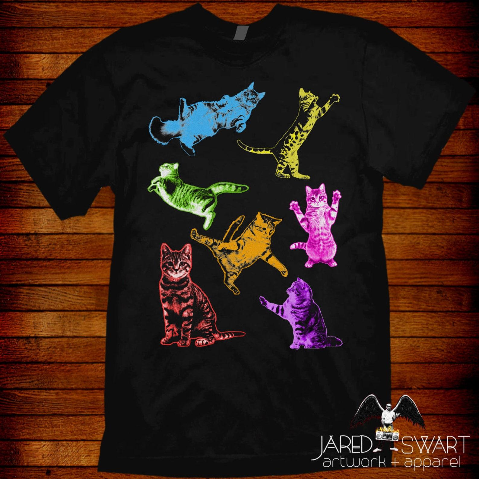 Kitty Collage T shirt: Unisex & Ladies Fit, 100% Cotton S