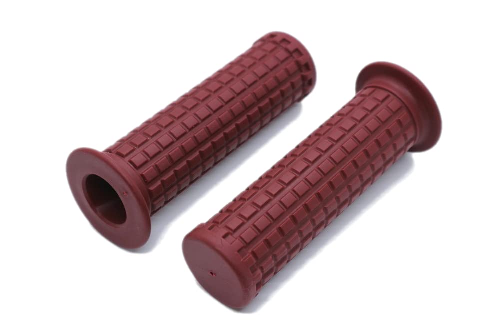 Beatus Handle Grip Bike 22.2mm Handle Universal Block Non-Piercing (Red)