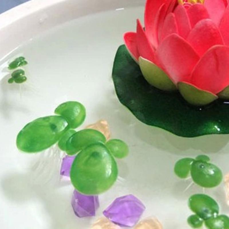 54PCS Artificial Aquarium Floating Plant Plastic Decors Enhances Tanks Aesthetic Habitat Environment