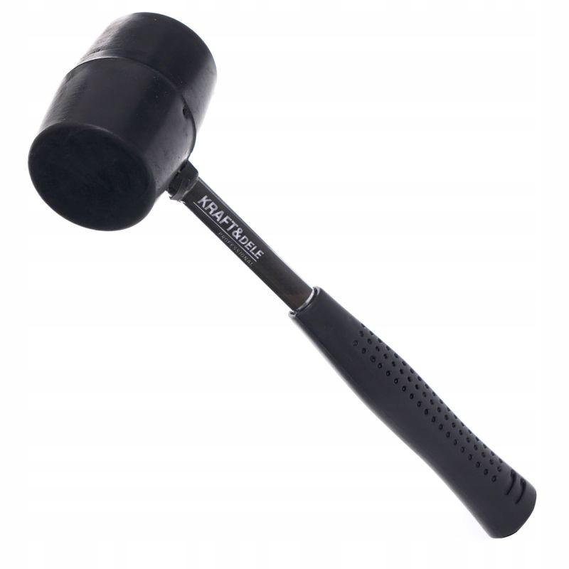 Kraft&Dele Rubber Hammer with Metal Handle 450
