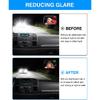 Autorder Dashboard Cover Mat For 2007-2013 Chevy Chevrolet Silverado/GMC Sierra With Two Glove Boxes Accessories Dash Cover Flannel Dash Mat Sunshade