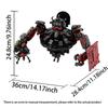 Giant Skibidii Toilete Building Blocks Titan Corps Final Boss TVman Speaker Man Construction Toy for Kids Fans Ideal Gift