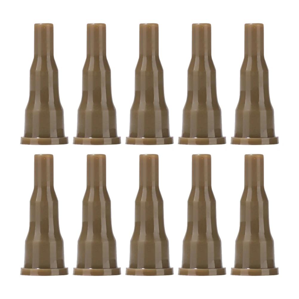 50-10Pcs Gas Nozzle Connector Reusable Butane Gas Tank Adapter Universal Butane Gas Converter for Lighter Spray Gun Fill