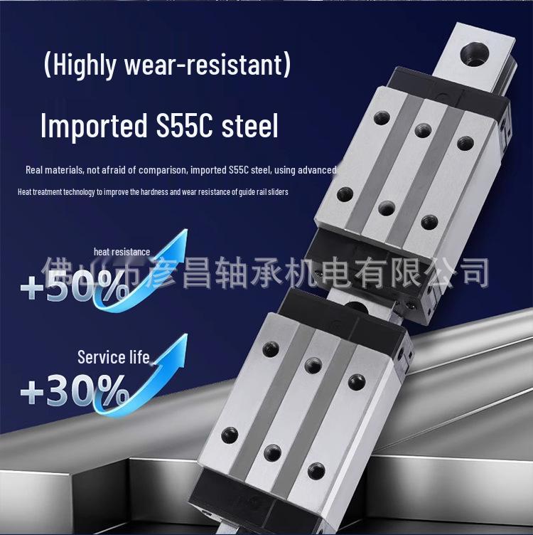 High-Precision Heavy-Duty Linear Guide Rail Slider HGH/HGW/EGH/EGW15/20