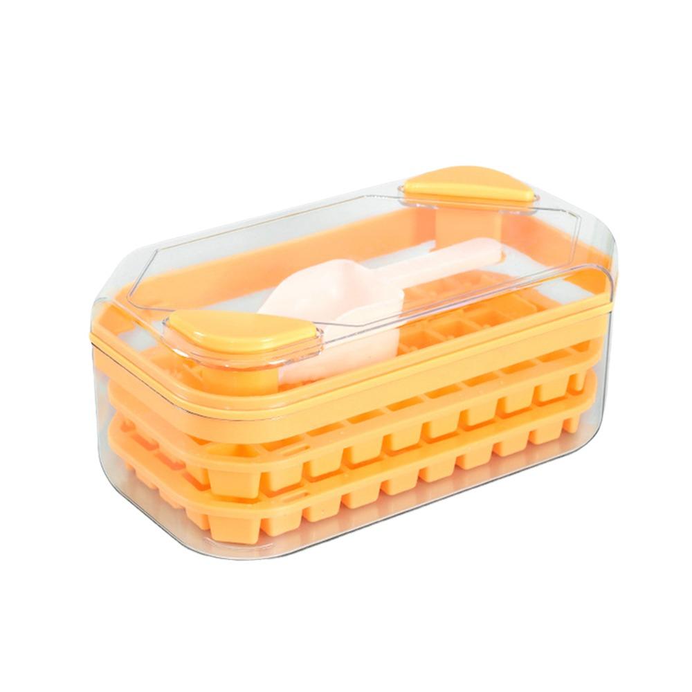 Silicone Ice Block Mold 100 Grid Ice Cube Maker Large Capacity Ice Cube Mould  Ice Tool