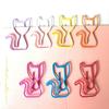 100 Pcs Lovely Animal Bookmarks Decorative Paper Clips Dogs Shaped Paper Clips Office School Supplies