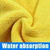5Pcs Car Wash Microfiber Towel Water Absorbtion Drying Cloth Wash Towel Double Layer Clean Rags Car Detailing Microfiber Towel