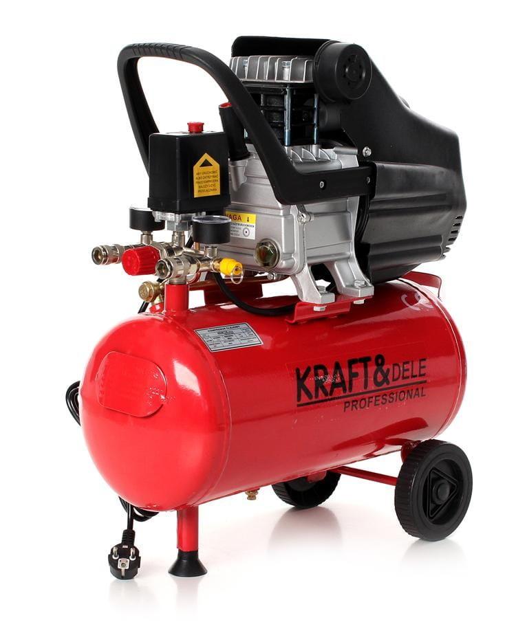 Kompresor Olejowy 24L KD400 + Zestaw 8w1 KD400-K3